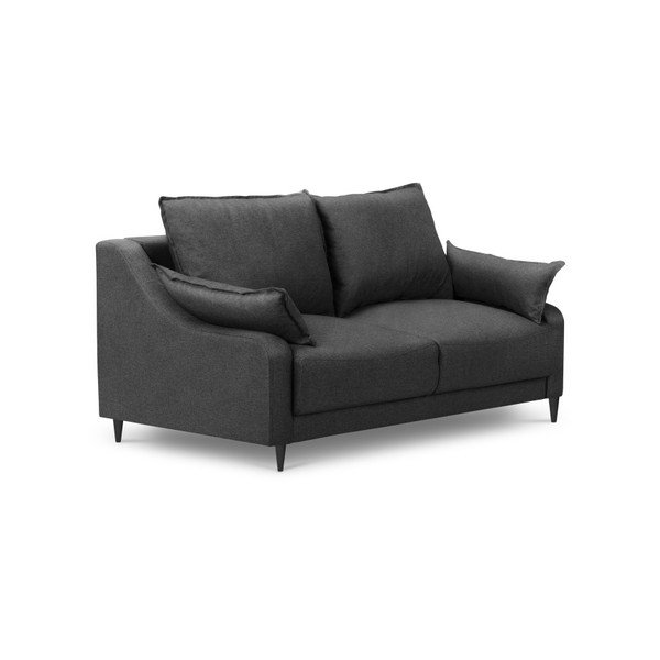 Ancolie sötétszürke kanapé, 150 cm - Mazzini Sofas-image-2