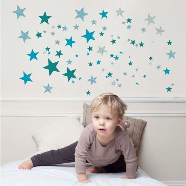 Constellation kék falmatricák - Art for Kids