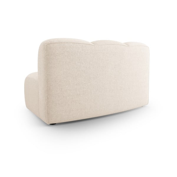 Krémszínű kanapé modul (középső rész) Lupine – Micadoni Home-image-4