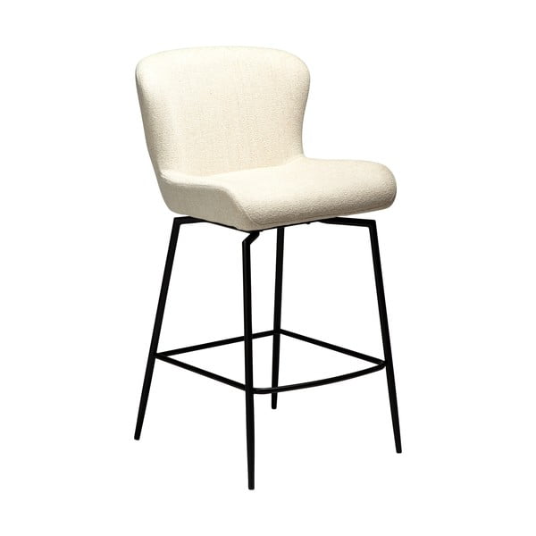 Krémszínű kárpitozott bárszék (ülésmagasság 67,5 cm) Glam – DAN-FORM Denmark
