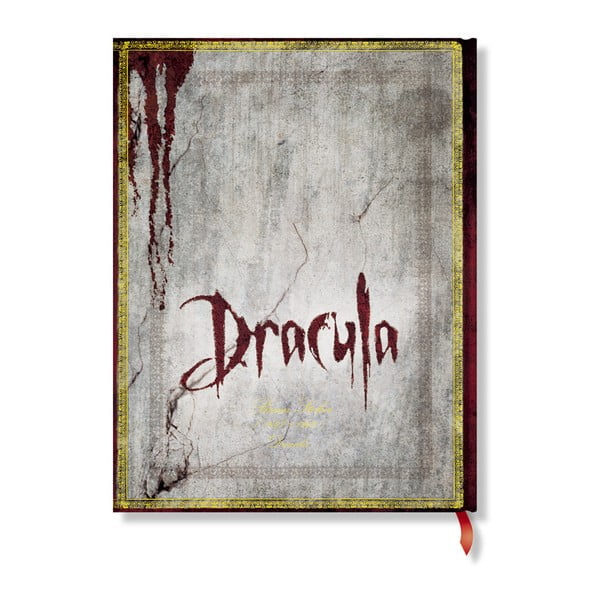 Dracula keményfedeles jegyzetfüzet, 18 x 23 cm - Paperblanks