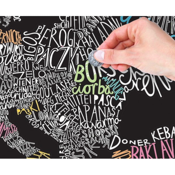 Kaparós Európa térkép ínyenceknek - Luckies of London-image-1