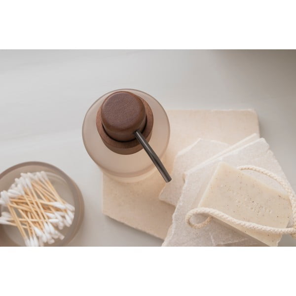 Bézs üveg szappanadagoló 310 ml Modest – Mette Ditmer Denmark-image-1