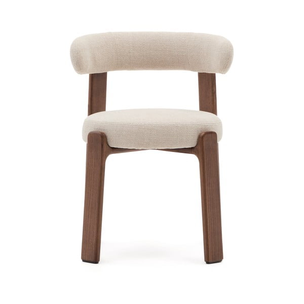 Barna-bézs kőrisfa étkezőszék Granite – Kave Home-image-3