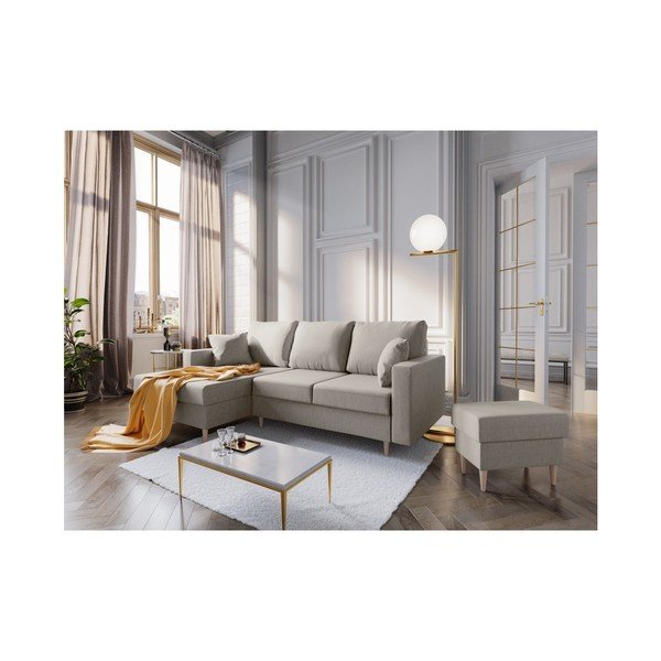 Aubrieta bézs puff, 60 x 45 cm - Mazzini Sofas-image-4