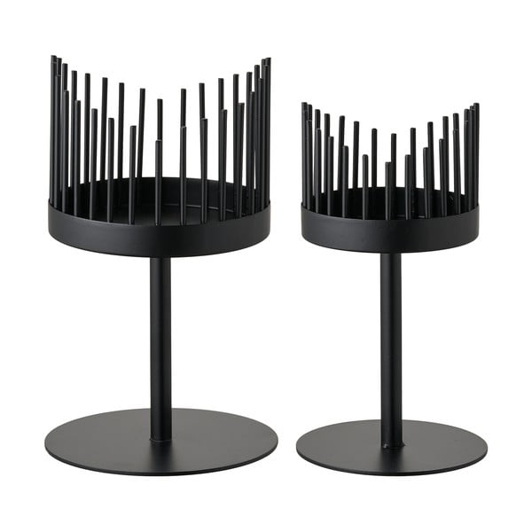 Fém gyertyatartó készlet 2 db-os Amara – House Nordic