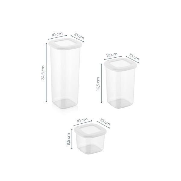 Élelmiszertartó doboz szett 3 db-os Fresco – Hermia-image-2