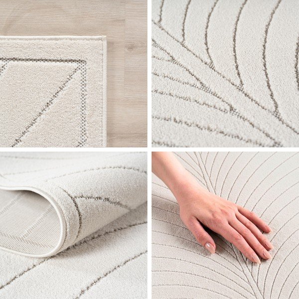 Krémszínű kerek kültéri-beltéri szőnyeg ø 120 cm Nova 1204 – Ayyildiz Carpets-image-2