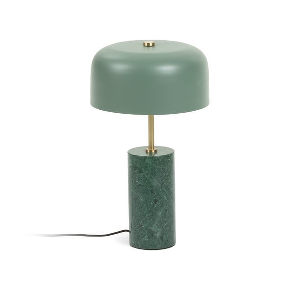 Biscane zöld asztali lámpa - Kave Home