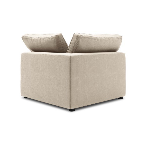 Galaxy bézs kétoldalas sarokrész moduláris kordbársony kanapéhoz - Windsor & Co Sofas-image-2