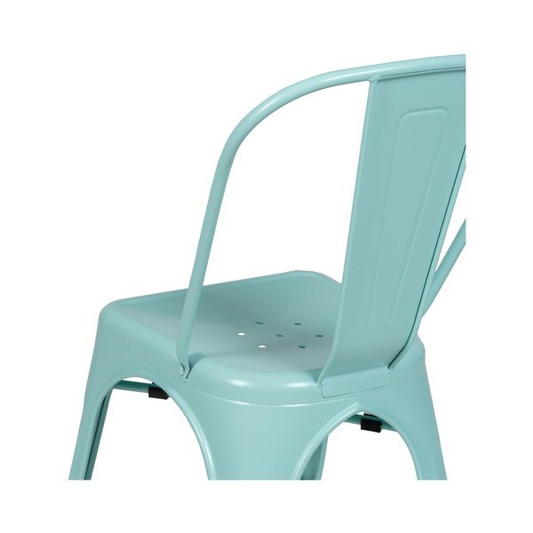 Türkiz fém étkezőszék szett 2 db-os – Ixia-image-4