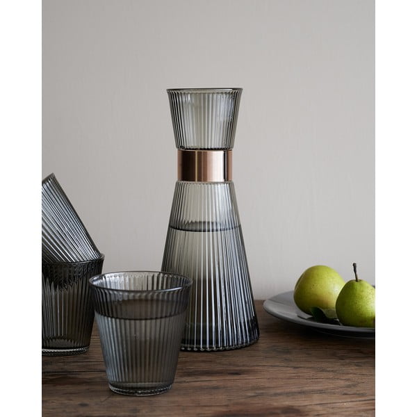 Szürke üveg kancsó 1 l Grand Cru Nouveau – Rosendahl-image-1