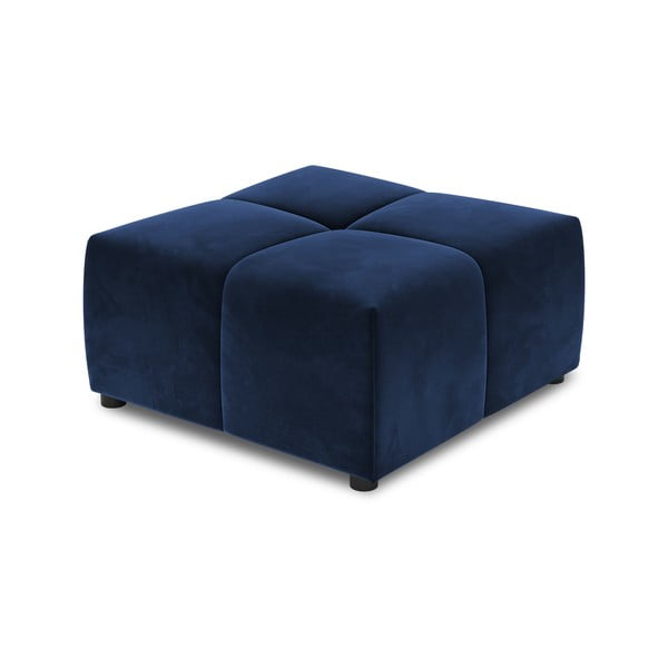 Kék bársony kanapé modul Rome Velvet - Cosmopolitan Design