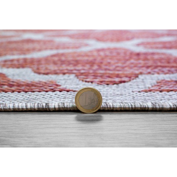 Pauda piros-bézs szőnyeg, 120 x 170 cm - Flair Rugs-image-3