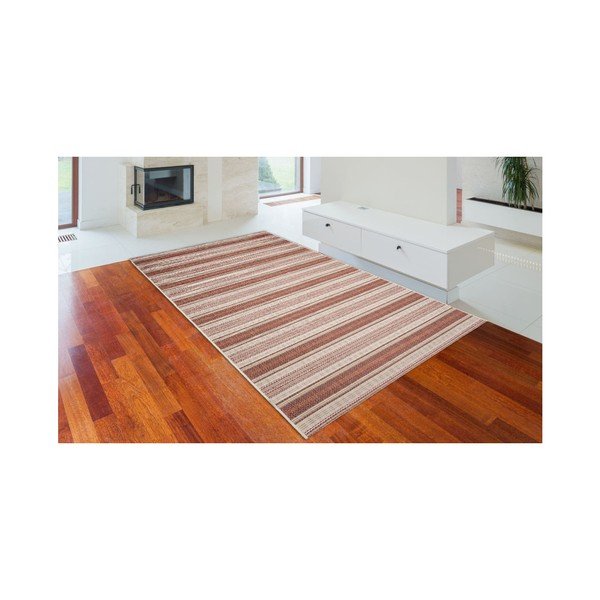 Riga bézs-piros szőnyeg, 135 x 190 cm - Floorita-image-3