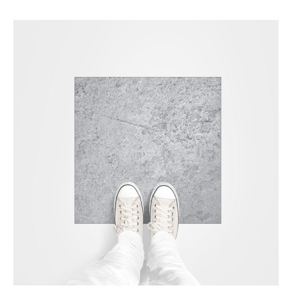 Floor Sticker Stone Slab padlómatrica, 30 x 30 cm - Ambiance-image-2