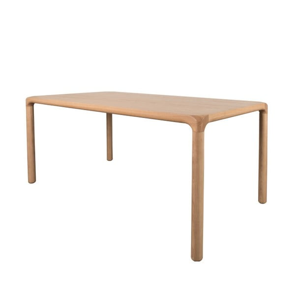 Étkezőasztal kőrisfa dekorral 90x180 cm Storm – Zuiver-image-1