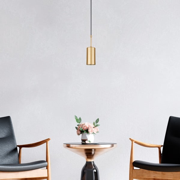 Geo aranyszínű függőlámpa, magasság 124 cm - Squid Lighting-image-2