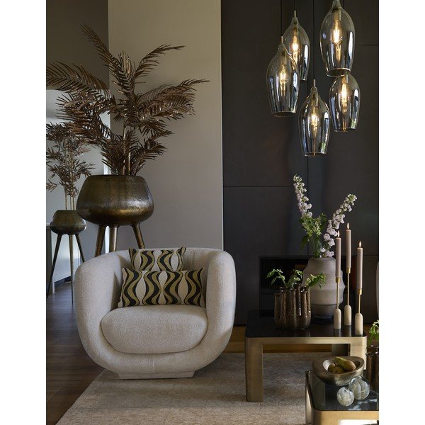 Krémszínű fotel Kialy – Light & Living-image-1