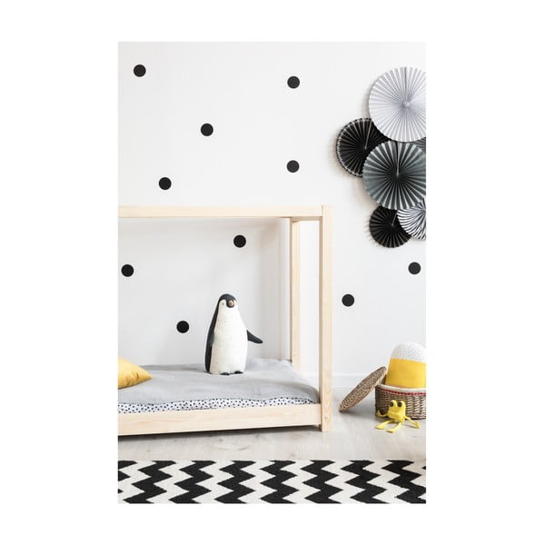 Mila KM házikó gyerekágy borovi fenyőfából, 90 x 140 cm - Adeko-image-2