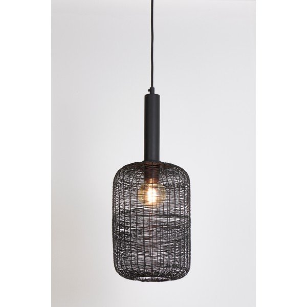 Fekete mennyezeti lámpa ø 22 cm Lekang – Light & Living-image-1