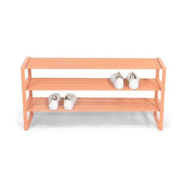 Lazacszínű acél cipőtartó 100x48,5x29 cm Rex – Spinder Design-image-2