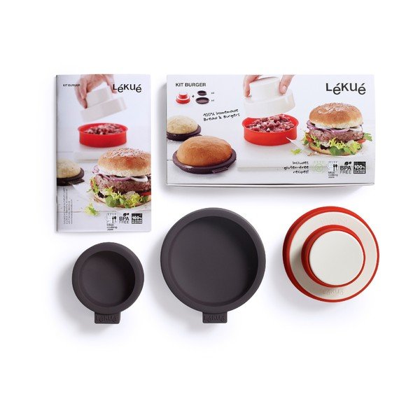 Burger hamburger sütőforma szett - Lékué-image-4