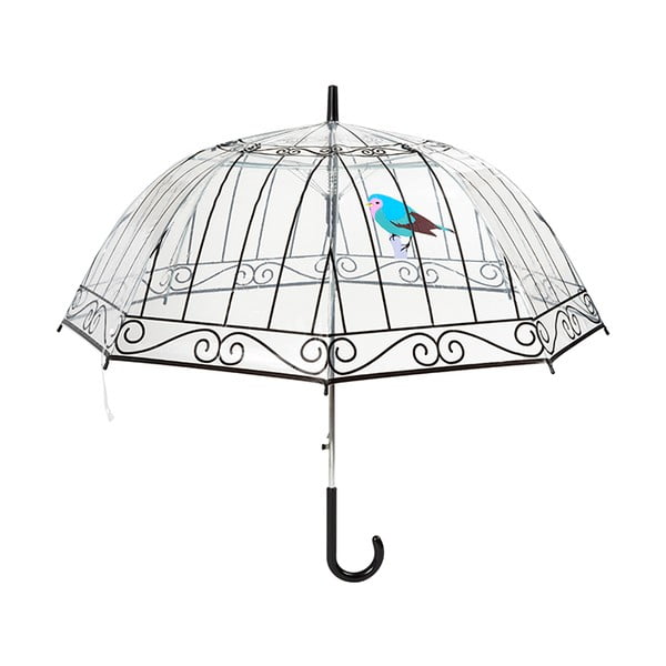 Birdcage átlátszó esernyő, ⌀ 84 cm