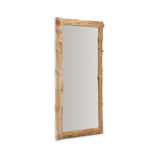 Fali tükör tömörfa kerettel 105x200 cm Ibro – Kave Home-image-2