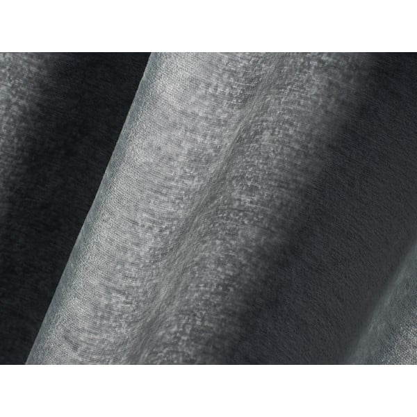 Szürke kárpitozott ágyneműtartós franciaágy ágyráccsal 160x200 cm Lupine – Micadoni Home-image-4