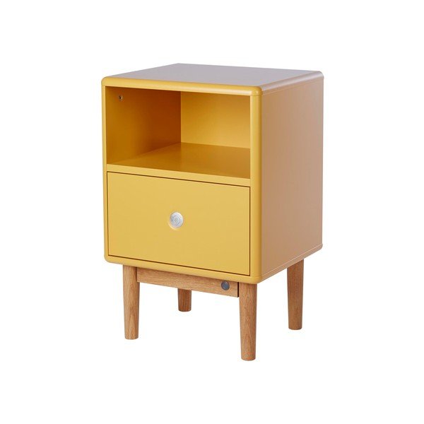 Mustársárga éjjeliszekrény Color Box – Tom Tailor-image-2