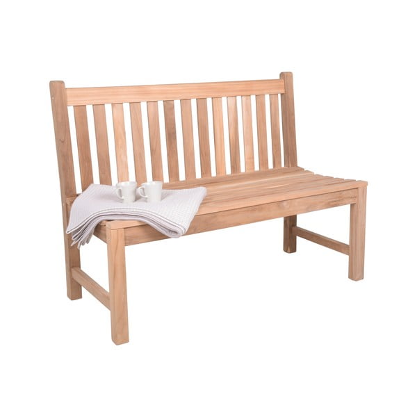 Natúr színű tömörfa kerti pad Solo – Garden Pleasure-image-2