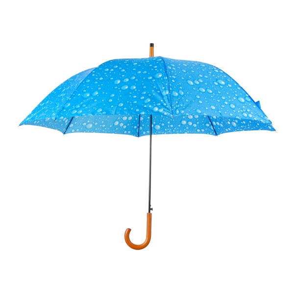 Rain kék esernyő fa fogóval - Esschert Design
