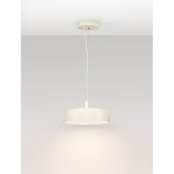 Krémszínű alumínium LED dimmelhető függőlámpa ø 40 cm Noelia – Nova Luce-image-4