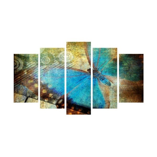 Funge többrészes kép, 102 x 60 cm - Insigne