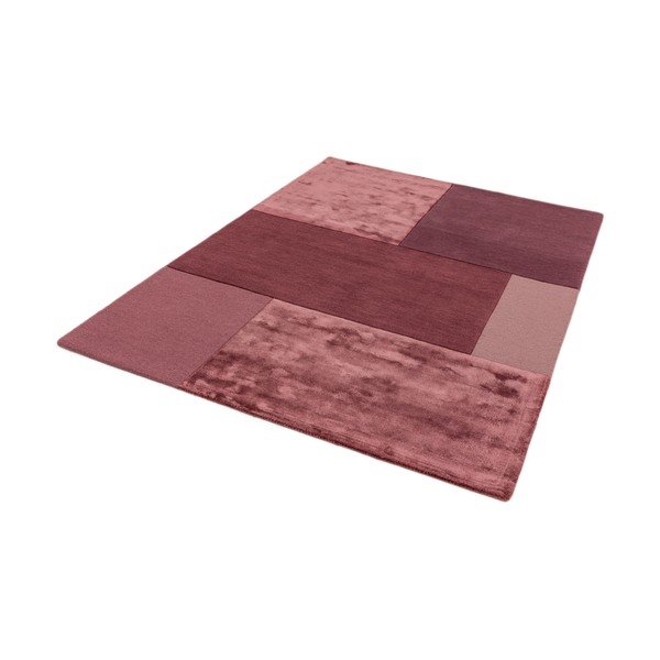 Tate Tonal Textures sötét rózsaszín szőnyeg, 120 x 170 cm - Asiatic Carpets-image-2