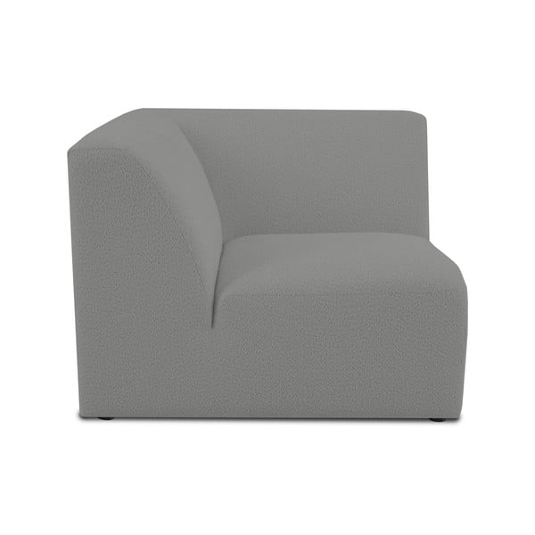Szürke buklé kanapé modul (variálható) Roxy – Scandic