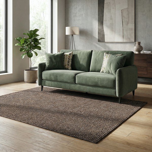 Sötétbarna szőnyeg 200x290 cm Lumen Liso – Universal-image-1