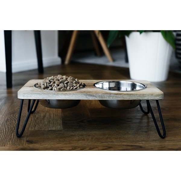 Fa tálka szett állvánnyal kutyáknak Dog Fantasy – Plaček Pet Products-image-3