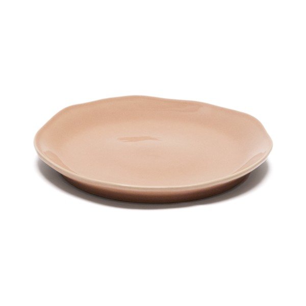Világos rózsaszín kerámia tányér ø 27 cm Tiraya – Kave Home