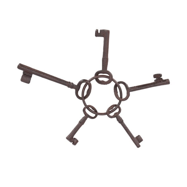 Öntöttvas dekorációs kulcscsomó - Esschert Design-image-2