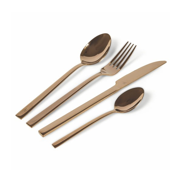 Rézszínű acél evőeszköz készlet 24 db-os Lexington – VDE Tivoli 1996-image-4