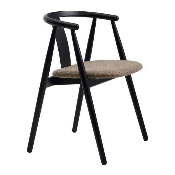 Fekete-bézs étkezőszék Relate – Unique Furniture