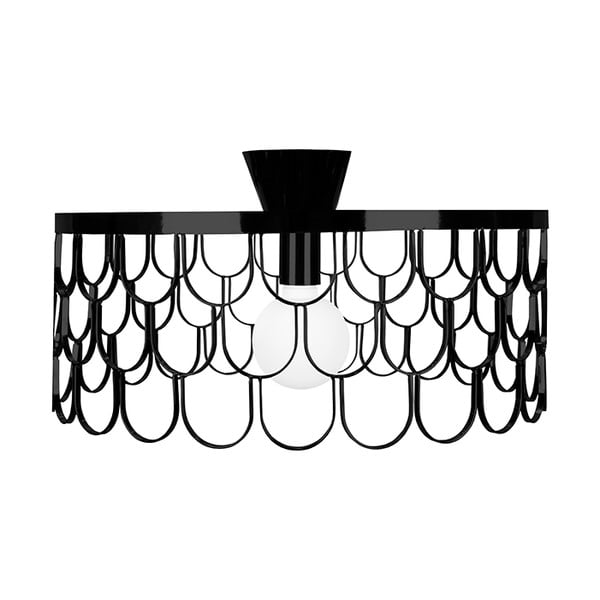 Gatsby fekete mennyezeti lámpa, ø 50 cm - Globen Lighting