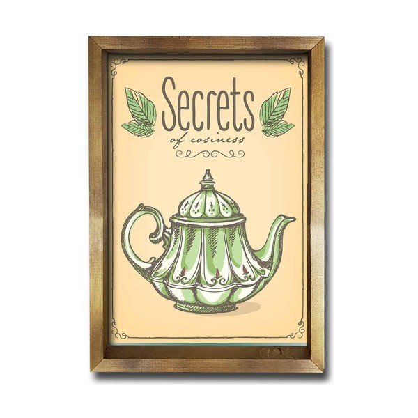Kép 35x50 cm Secrets of Cosiness – Wallity