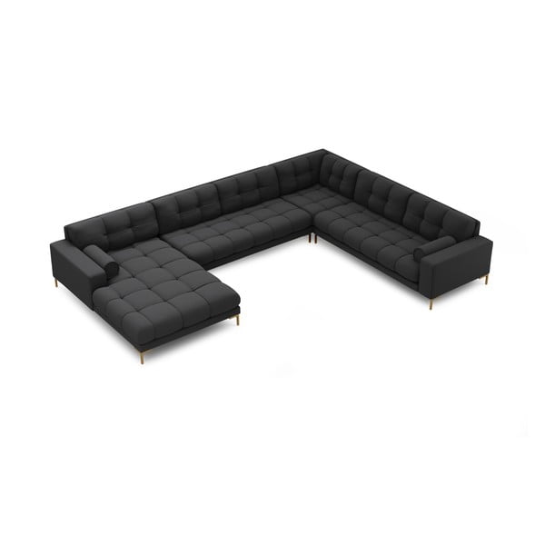 Sötétszürke sarokkanapé (jobb oldali) Bali – Cosmopolitan Design-image-4