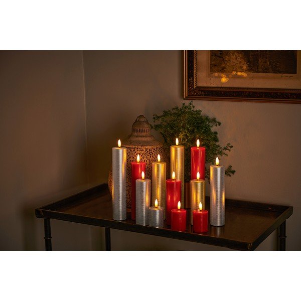 LED gyertya szett 2 db-os (magasság 6,5 cm) Sille Mini – Sirius-image-1