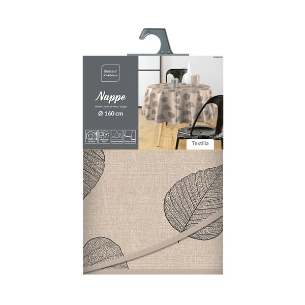 Lemosható asztalterítő ø 160 cm Feuillys – douceur d'intérieur-image-4