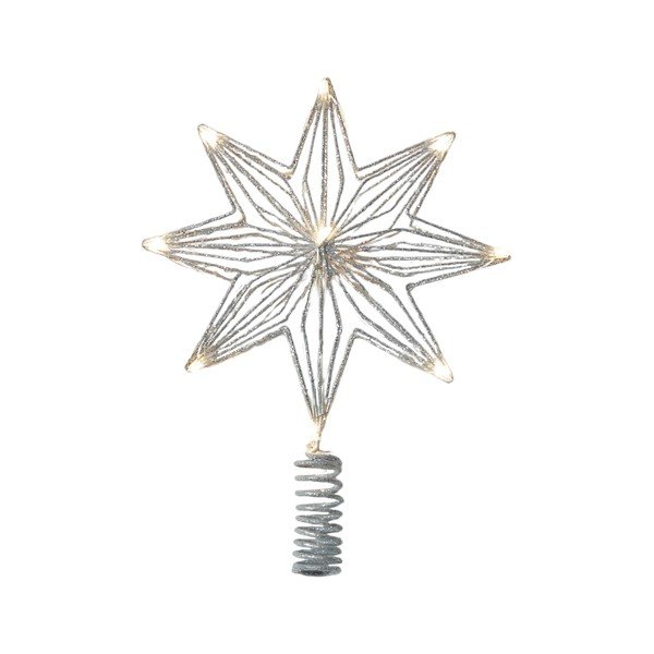 Ezüstszínű elemmel működő fénydekoráció Chloe – Sirius