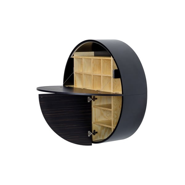 Pill fekete-barna összecsukható faliszekrény - EMKO-image-4